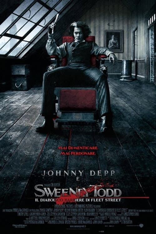 Sweeney Todd - Il diabolico barbiere di Fleet Street (2007) — guarda online gratis