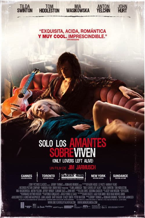 Sólo los amantes sobreviven (2013) — ver online gratis